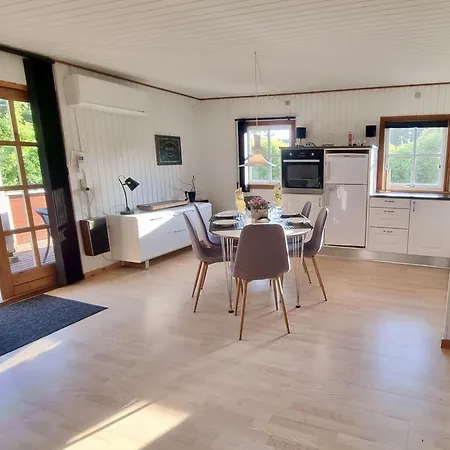 Helles-ferienhaus-mit-kamin-grossem-grundstueck-und-zwei-terrassen Holiday home *